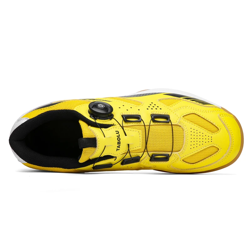Volleyball Shoes Men Women White B02 Profession Breathable Badminton Tennis Shoes Indoor Anti-Slippery Pingpong Training Sneaker