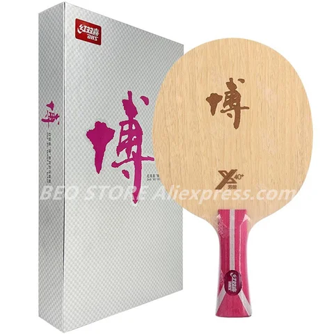 DHS-Raquete De Carbono De Tênis De Mesa, Furacão B2X B2, Fang Arylate, ALC Ping Pong Bat, Lâmina