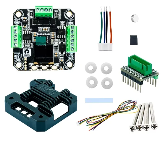 3PCS Nema 17 Servo driver controller MKS SERVO42D closed loop stepper motor drive RS485 CAN converter 256 microstep