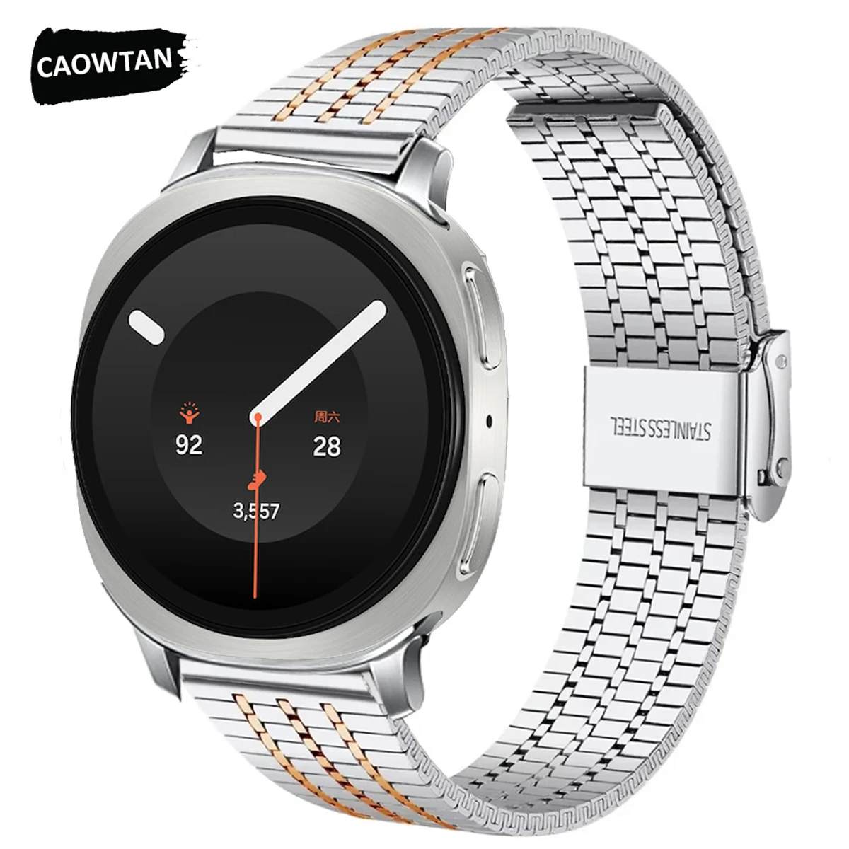Stainless Steel Strap for Samsung Galaxy Watch 9 8 40mm 44mm Metal correa Band for Galaxy Watch 8Classic 46mm LTE Bracelet