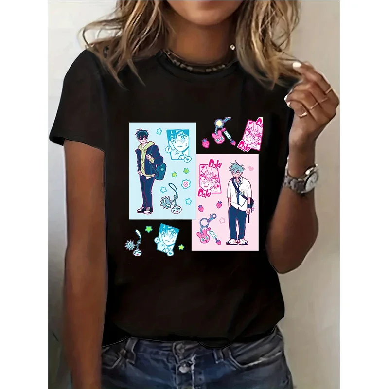 Alien Stage Funny Tee Shirt Female Casual Trendy Classic Punk Tshirt Woman Graphic Vintage T-shirt Streetwear 2000s Y2k Tops