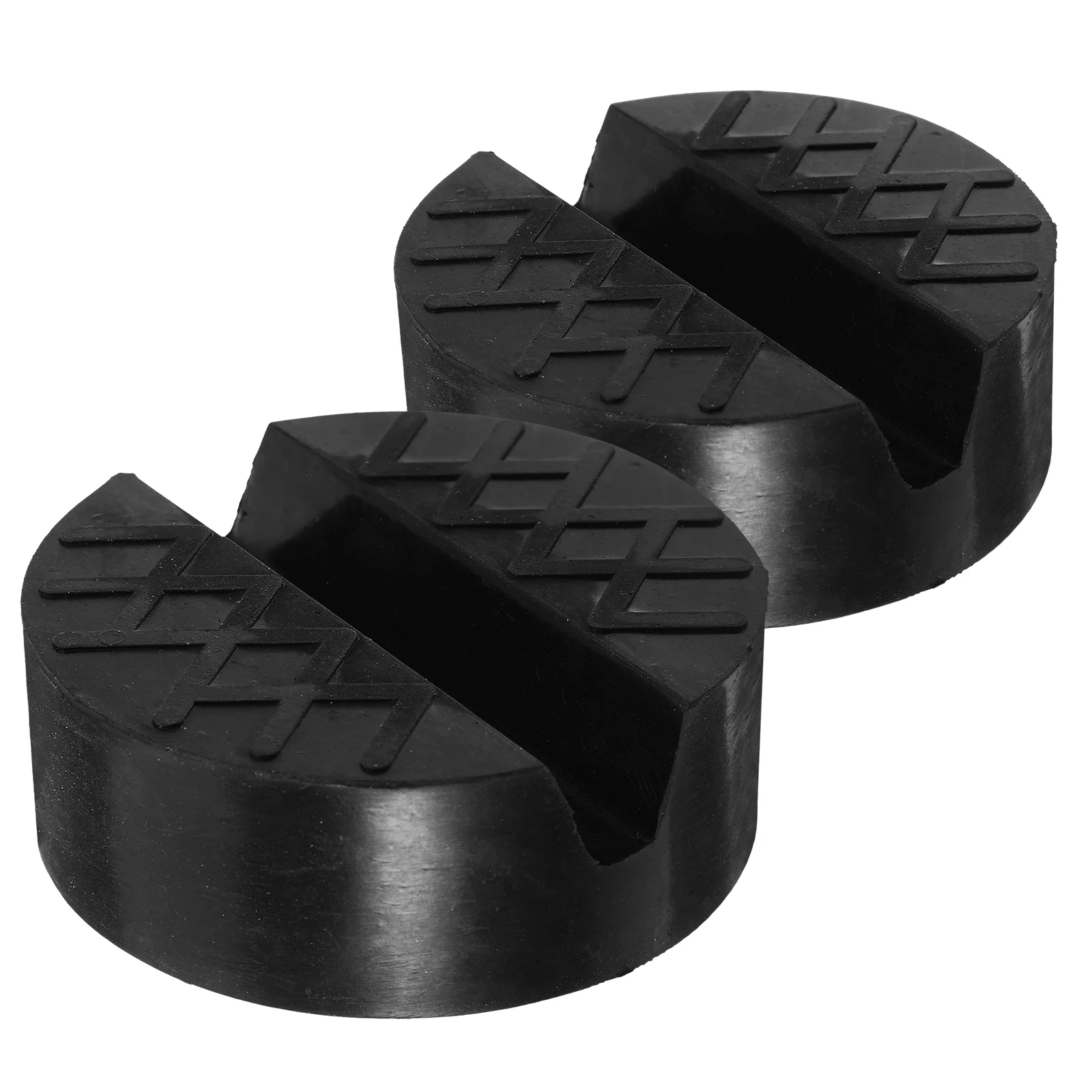 

2pcs Floor Jack Rubber Pad Pinch Weld Adapter Jack Pads Rubber Protection Jack Pads