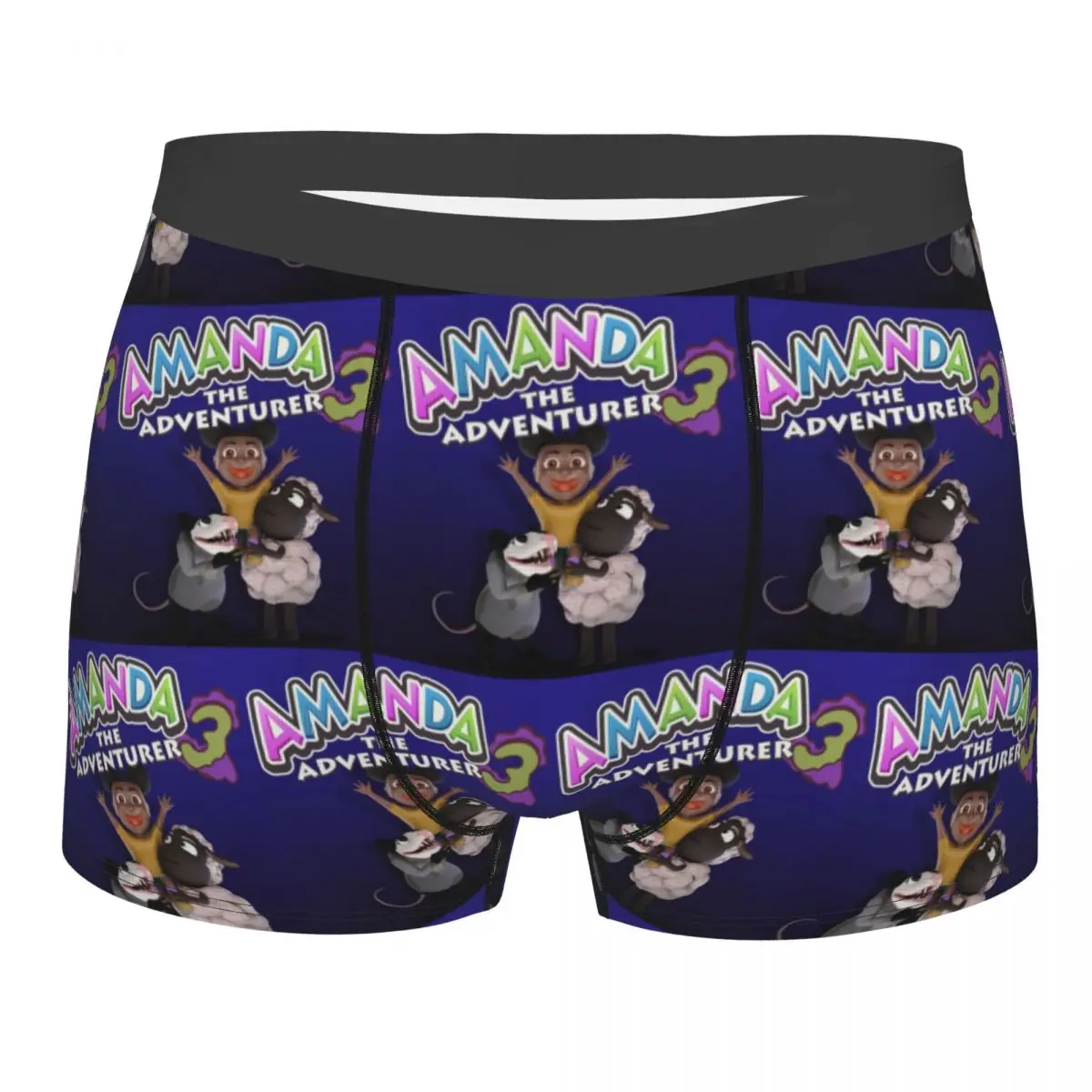 Boxer Underpants Shorts Amanda The Adventurer Panties Male Soft Underwear for Homme Man Boyfriend Gifts