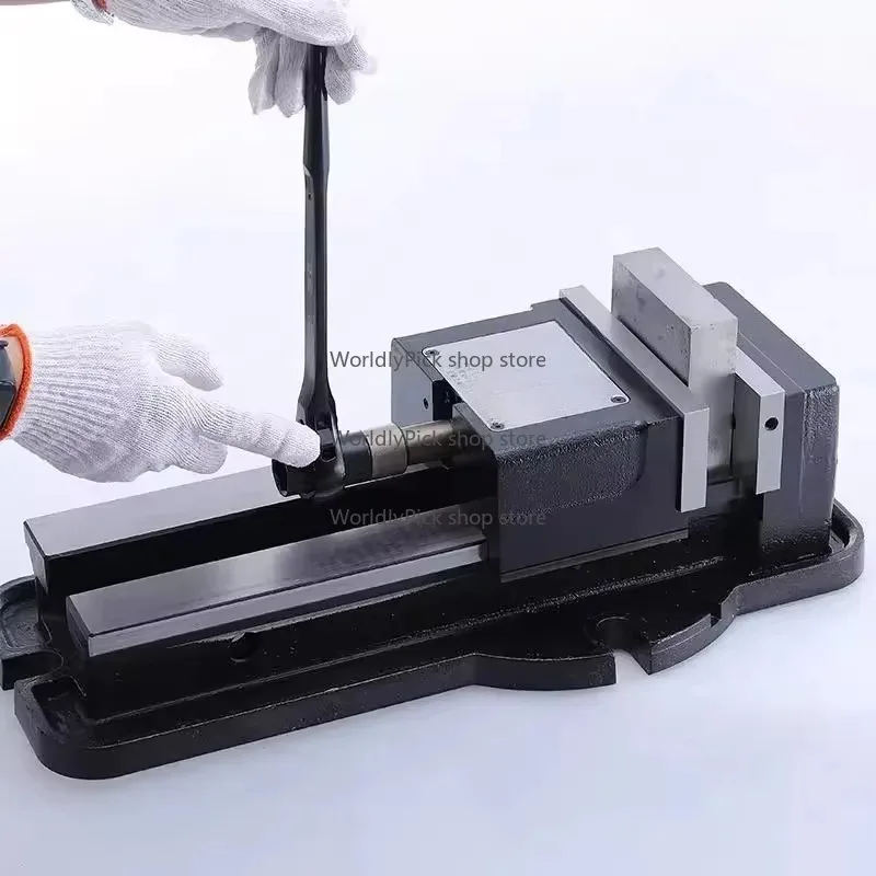 

6 Inch Bench Vise Fast High Precision Fast Clamp Machining Center Milling Machine Heavy Strong Flat Nose Pliers