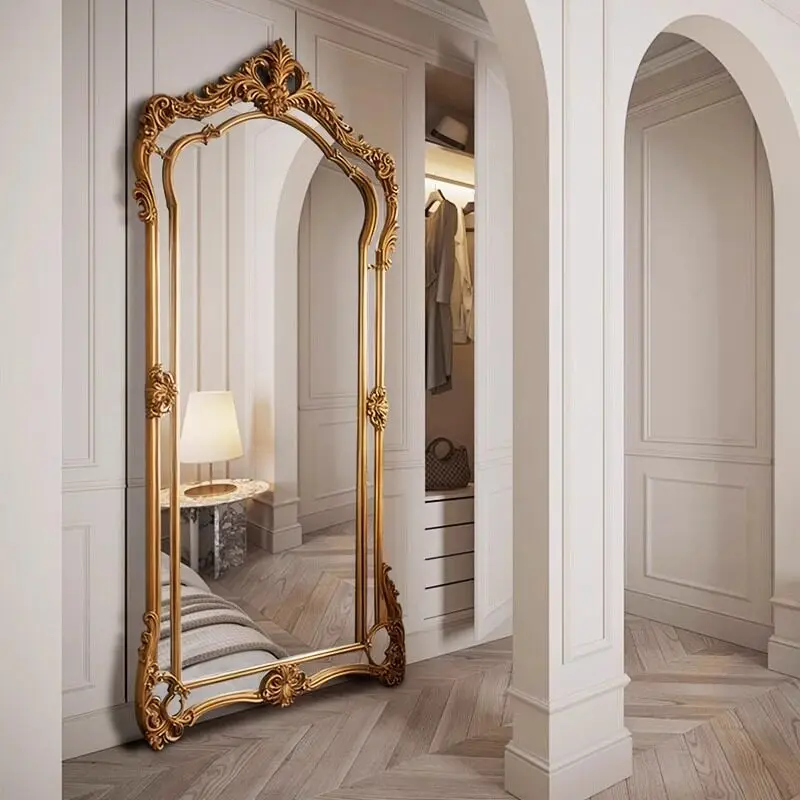 

Living Room Decorative Mirrors Aesthetic Apartment Square Design Mirrors Full Body Princess Specchi Decorativi Home Decor Items