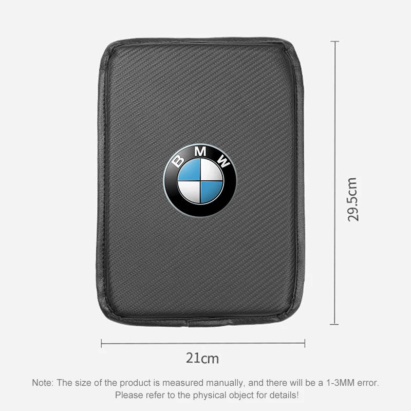 Automobile armrest box cushion center console cover interior decoration For BMW E46 E39 E90 E60 E36 F30 F10 E34 E30 F20 E92 M5