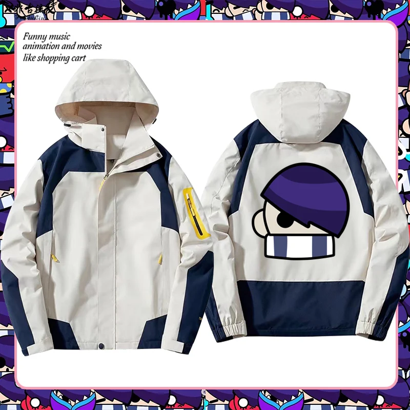 

Повседневная ветрозащитная куртка Wild Cla Ear в молодежном стиле, весенне-осеннее пальто с длинными рукавами и капюшоном для активного отдыха и повседневной носки