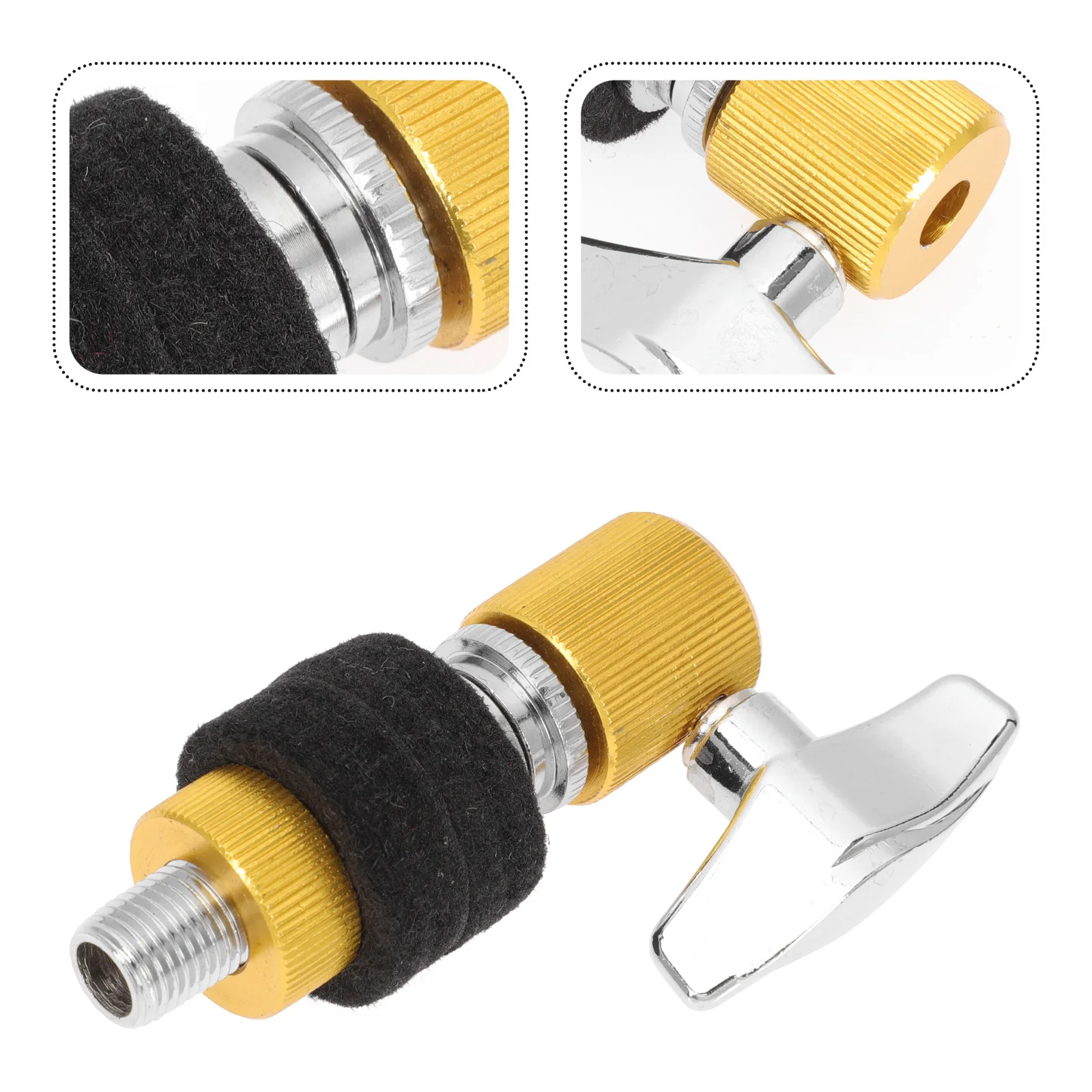 

Component Drum Kit Hi-hat Clutch Percussion Instrument Aluminum Alloy Jazz Accessories Cymbal