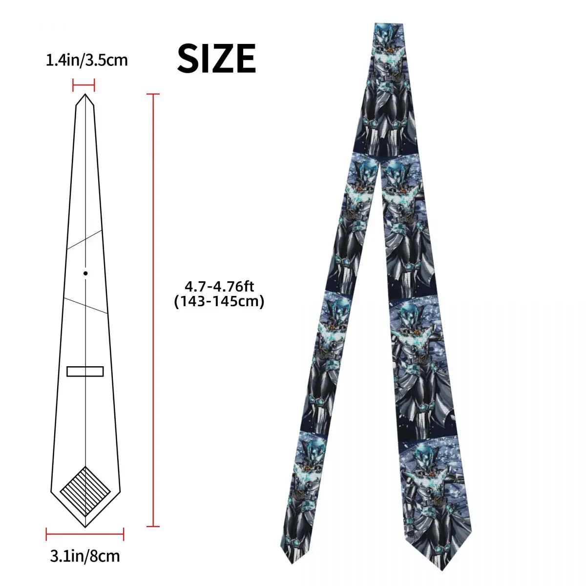 ربطات عنق رسمية مخصصة من الرسوم المتحركة K-Kamenes R-Rideres لرجال الأعمال ربطة عنق رائعة