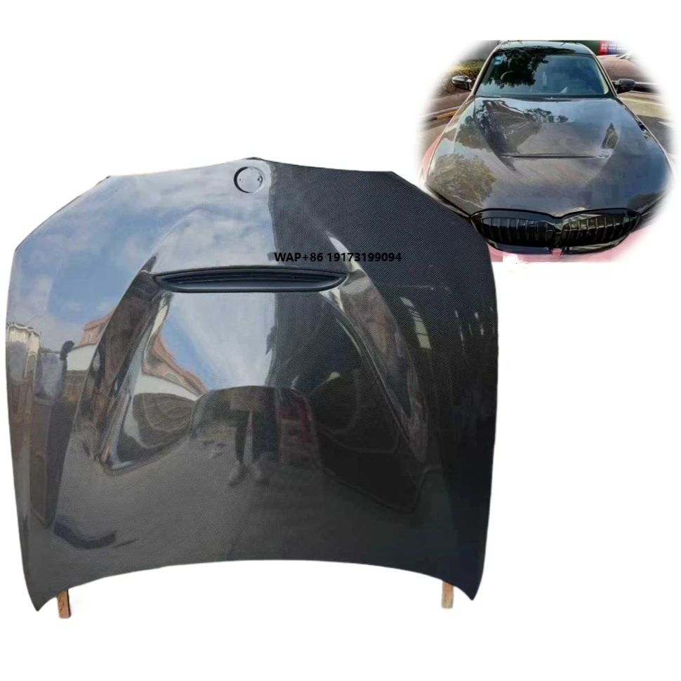 

Оптовые продажи: капоты из углеродного волокна с вентиляцией в стиле GTS для BMW 3 серии G20 G28 (2019-2025) YX