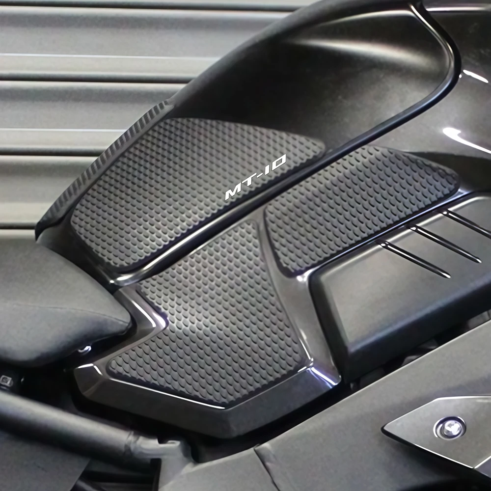 For MT-10 MT10 MT 10 FZ10 FZ-10 FZ 10 Side Fuel Tank pad Tank Pads Protector Stickers Decal Gas Knee Grip Traction Pad Tankpad