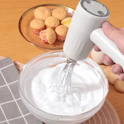 Electric Hand Mixer Blender 3 Gear Egg Beater Cream Milk Frother Handheld Electric Mixer with Chopper Kitchen Whisk Tool