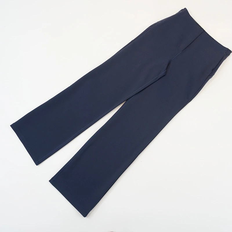 Women Sports Yoga Long Pants Casual High Waist Comfortable Trousers Shaping Stretch Breathable Straight Leg Ankle Pants