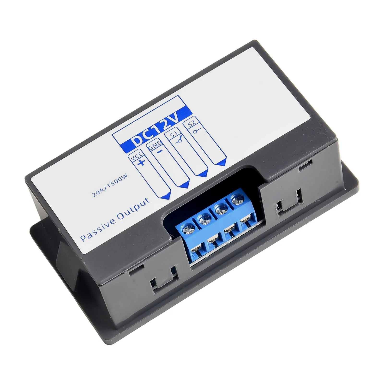 Alta qualidade prático módulo de interruptor doméstico atraso luz do motor digital 10a 20a ciclo de controle dc 12v on-off on-board