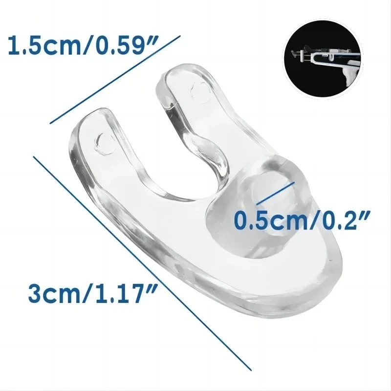 

Disposable Catheter Plastic Presser foot Suitable For Mesotherapy Gun Beauty Equipment Accessories