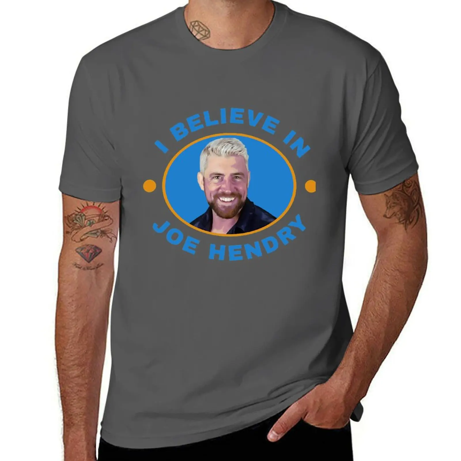 

I believe in joe hendry T-Shirt Anti-Pilling Casual T-Shirt