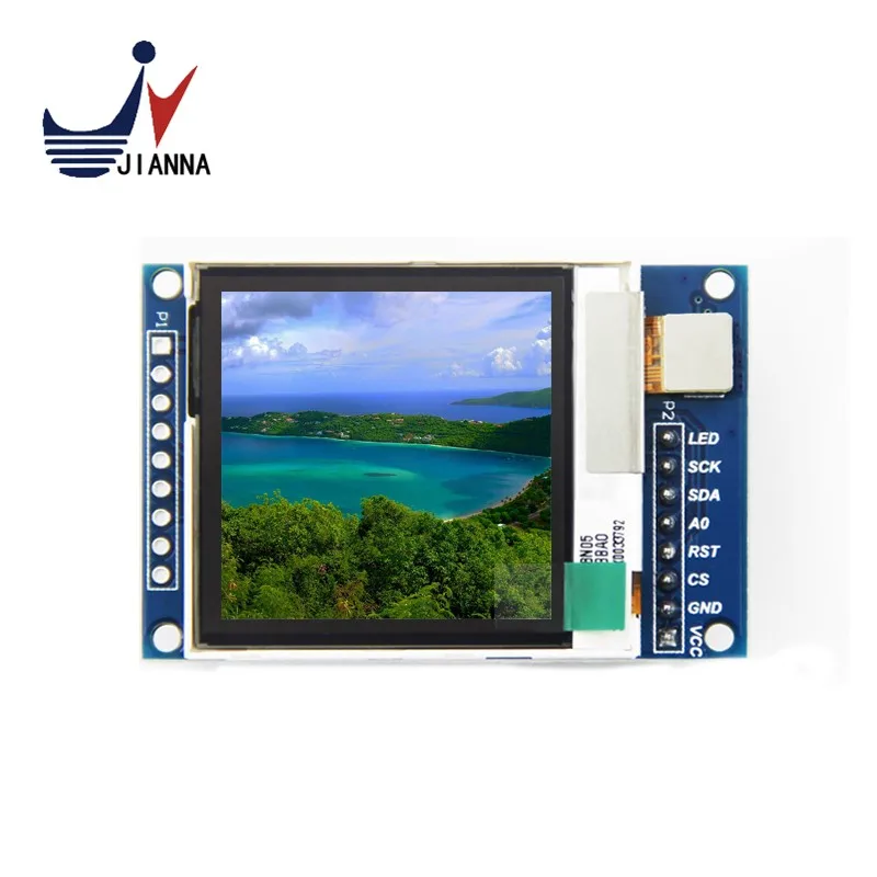 1.6 Inch OLED 1.6 TFT IPS OLED Transflective Display Module LCD Display DIY SPI Serial Port 130*130 Communicate for Arduino