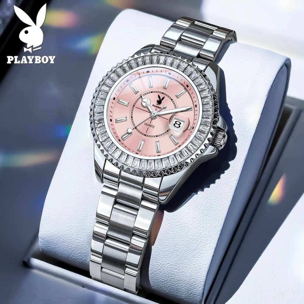 playboy-3528-watches-elegant-woman-original-quartz-wristwatch-waterproof-luminous-date-ladies-watches-gifts-box-reloj