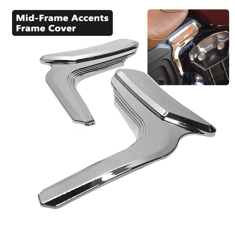 

Fit For Indian Scout Models 2015 2016 2017 2018 2019 2020 Motorcycle Plastic Mid-Frame Accents Frame Cover