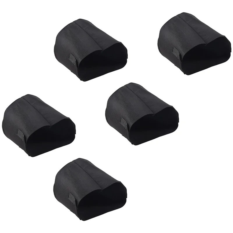 Pojemniki z tkaniny, 5 sztuk, worki do uprawy roślin o pojemności 3 galony, pojemniki z tkaniny z uchwytami na paski do ziemniaków, kwiatów, ogrodnictwa domowego