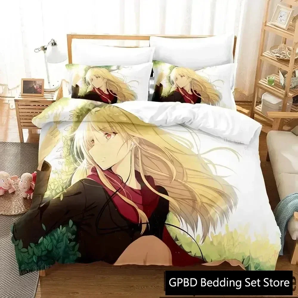 Luxury New 3D Print Anime The Pet Girl of Sakurasou Shiina Mashiro Bedding Set Duvet Cover Bed Set Quilt Cover king Queen Size
