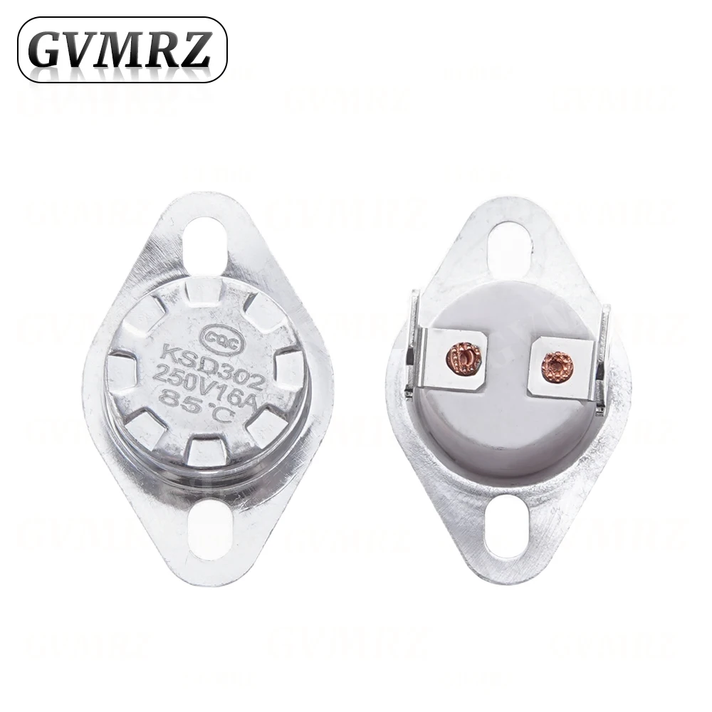 KSD302 16A 250V 40 ~ 150 Degree Ceramic KSD301 Normally Closed / Normally  open Temperature Switch Thermostat  40C 45C 50C 55C