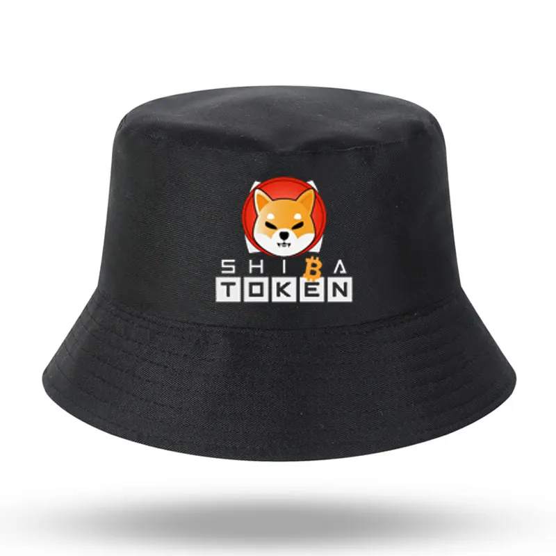 Doge Killer Hodler Shiba Token Crypto Men Women Bucket Hat Outdoor Sunscreen Beach Cap Fisherman Hat Sun Hiking Fishing Cap