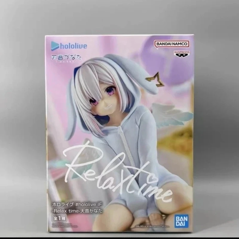 In Stock Original Bandai Banpresto Hololive Relax Time Amane Kanata Anime Action Figures Model Gift WY