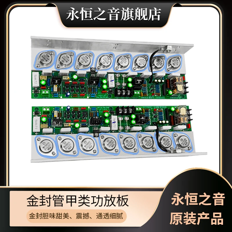 

Eternal Sound YH-100W Gold-sealed Tube Class A Hifi High-power Fever-grade Power Amplifier Board with Strong Bile Flavor