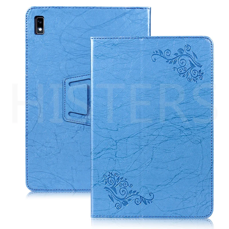Funda con relieve para tableta BMAX, Funda magnética con correa de mano para PC, MaxPad I10 Pro Plus, 10,1"