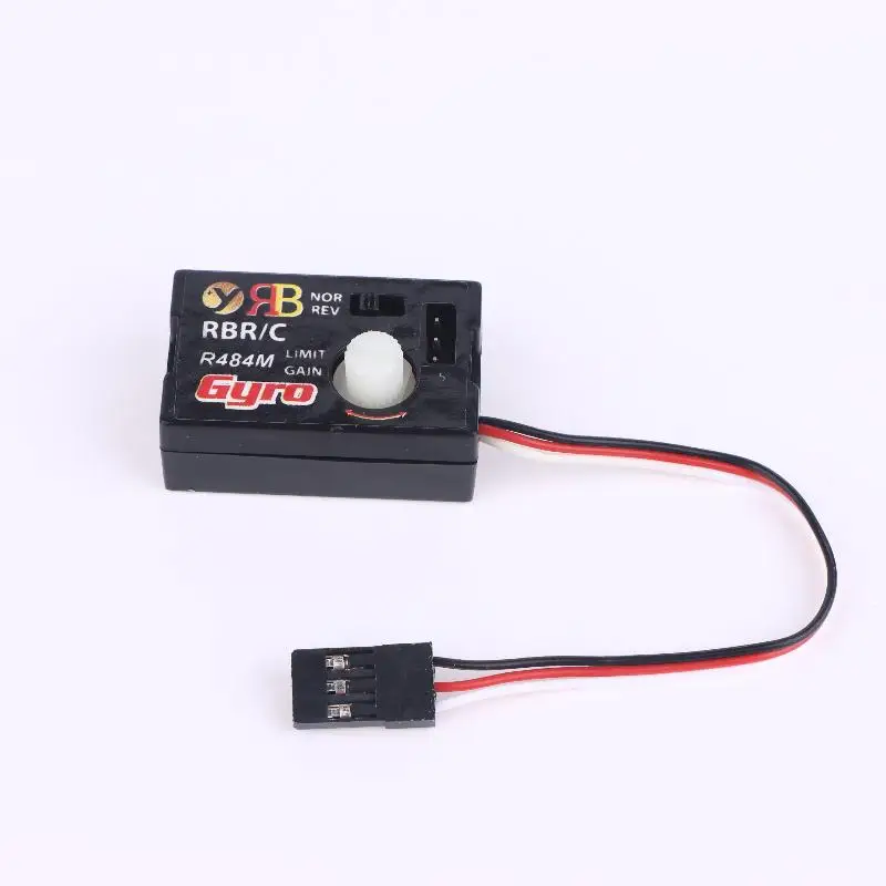 1 pezzo Per WPL D12 1/10 RC Auto Drift Auto Da Corsa Uscita Sterzo Integrato Compatto Design Leggero R484 Mini Giroscopio Giroscopio