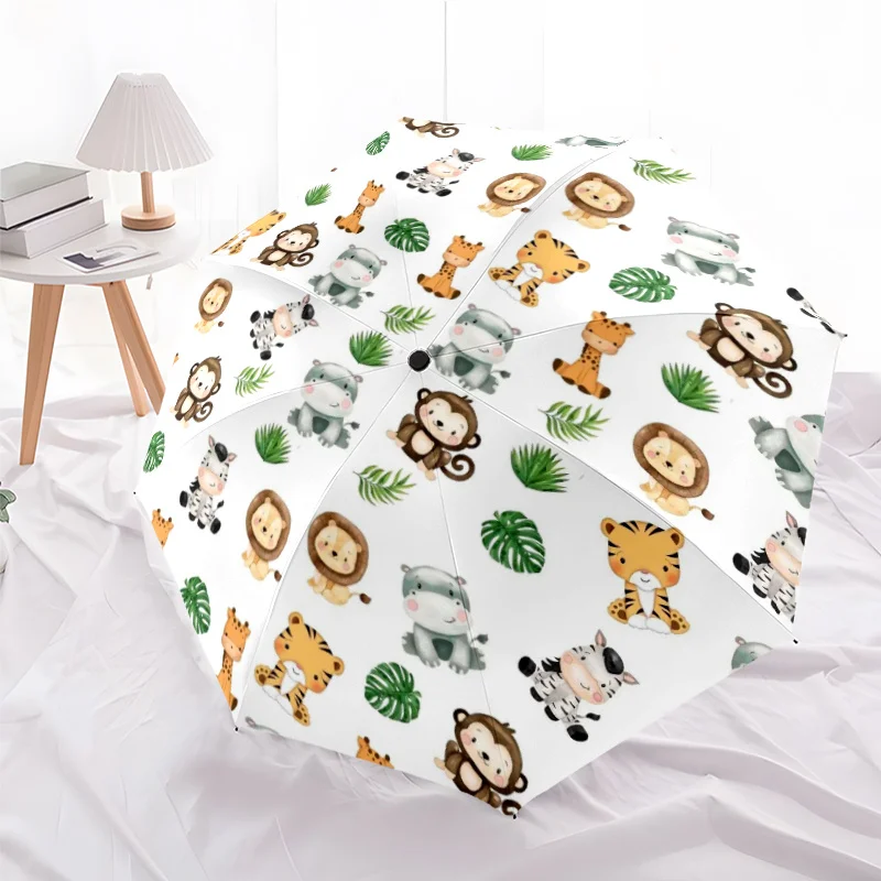 

1pc Automatic Open/Close Umbrella with One-Touch Button - Compact Travel Umbrella, Portable Folding Design, Lightweight & Stur