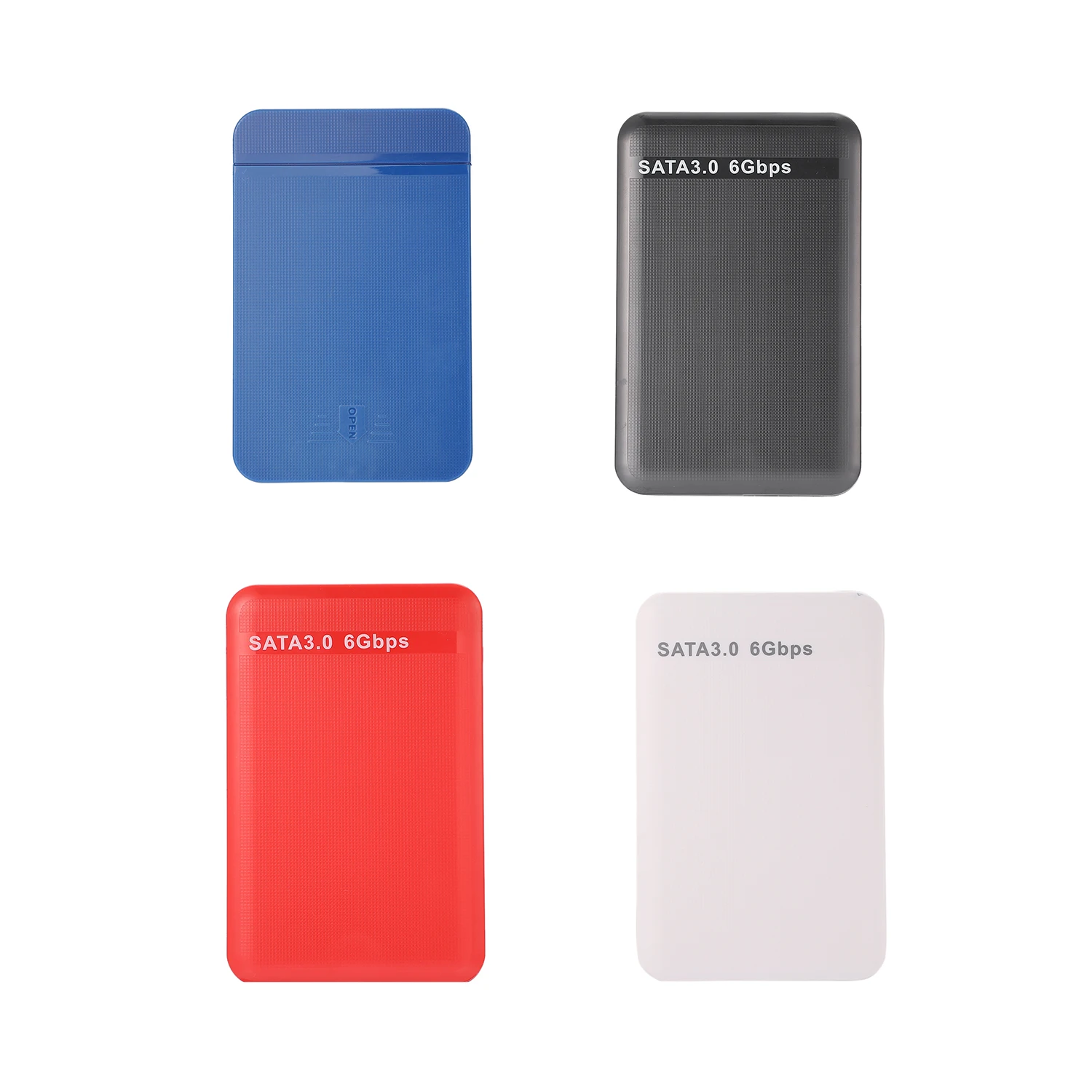 2,5-дюймовый USB3.0 SATA 3.0 HDD Жесткий диск Коробка Внешний корпус жесткого диска Инструмент 6 Гбит/с Поддержка протокола UASP 3 ТБ