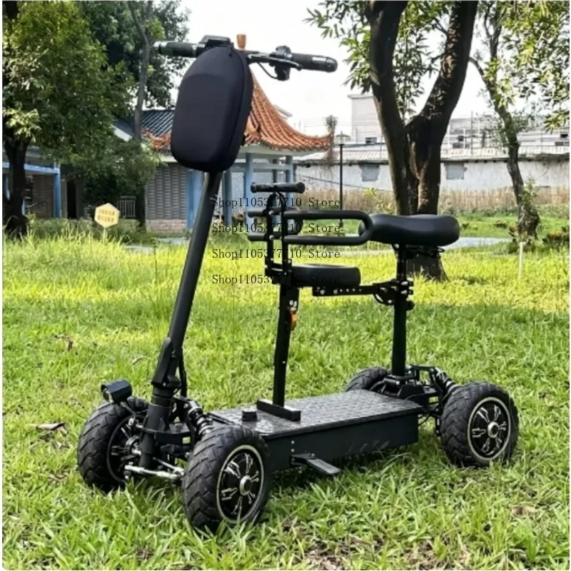 Electric Four-wheel Scooter Go - Folding Electric Scooter recension och pris