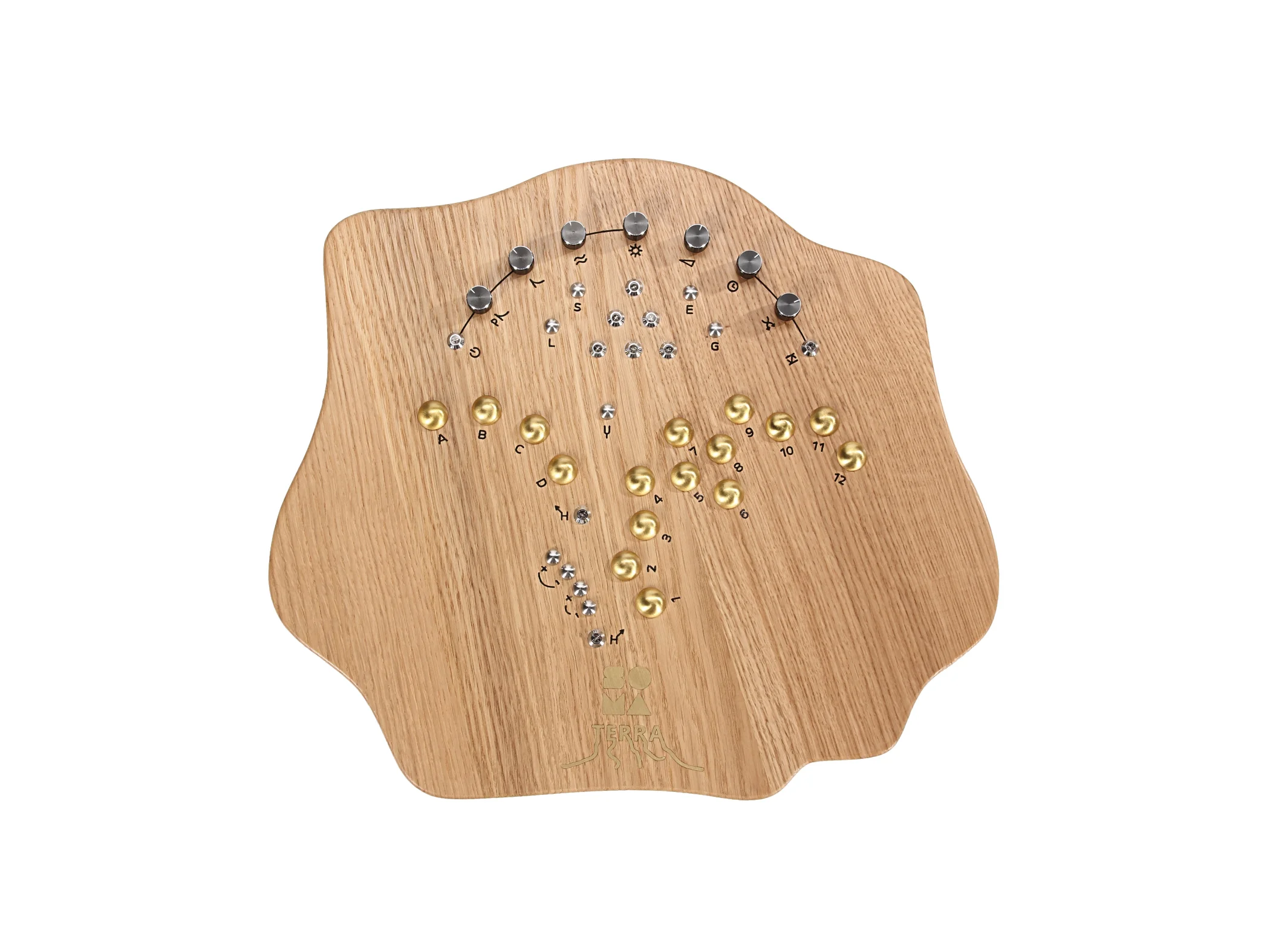 SOMA LABORATORY TERRA Solid Wood, Polyphonic MPE Synthesizer, Hand Disc Noise Tone