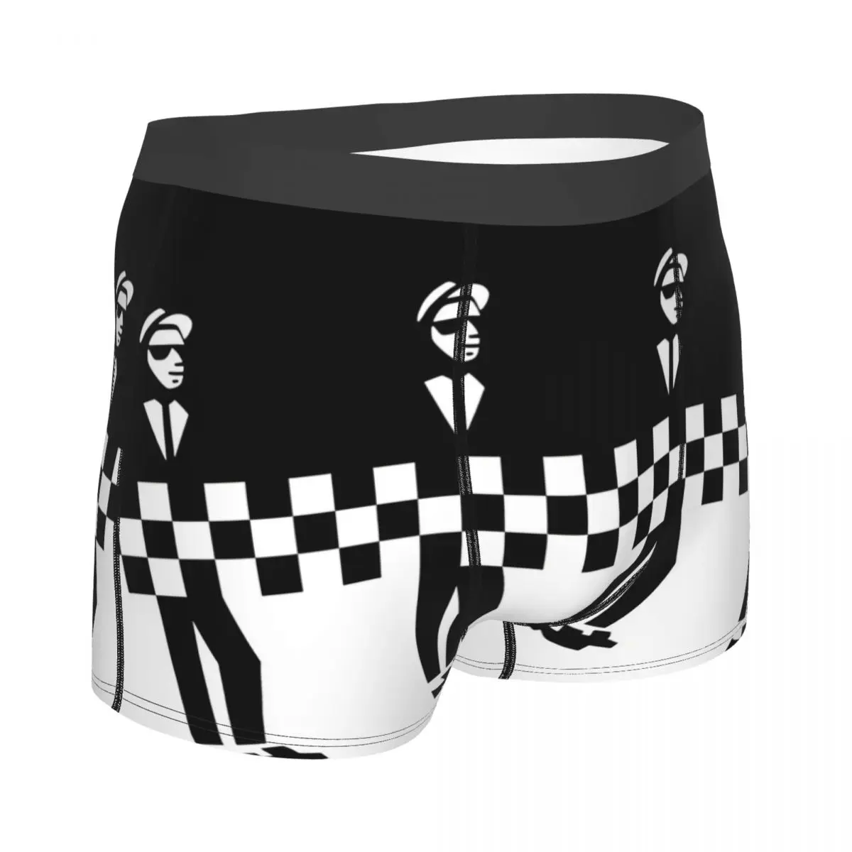 Two Tone Ska Men Boxer Briefs Highly Breathable Underpants High Quality Print Shorts Birthday Gifts