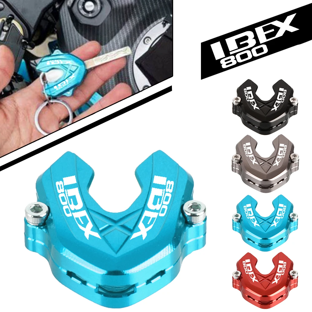 FOR CFMOTO IBEX800 IBEX800S IBEX800T Motorcycle key protection shell decoration key chain key cover shell accessories IBEX800S T