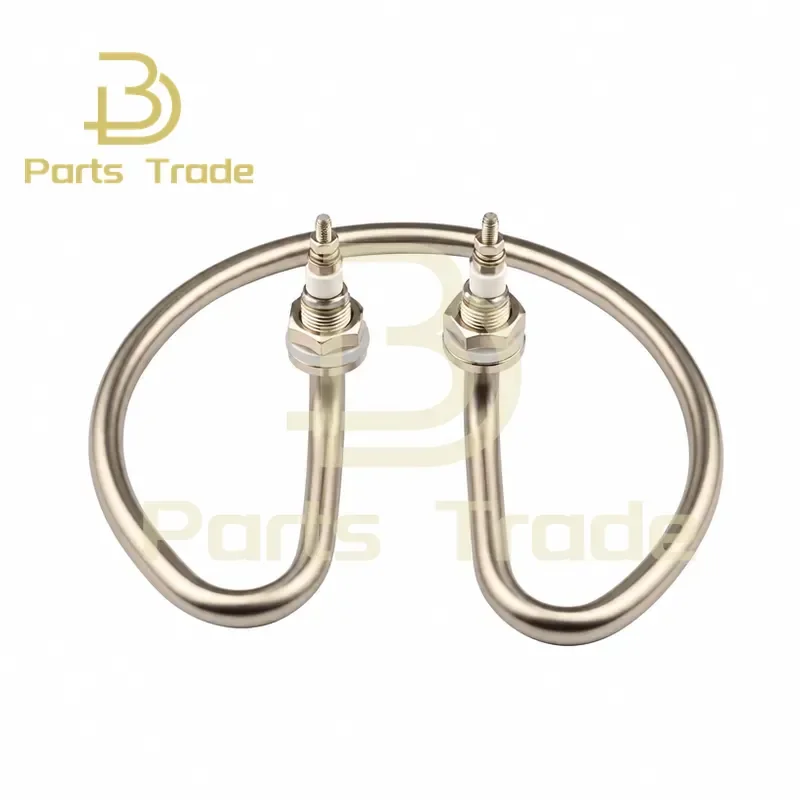 Round Food Grade 304 Stainless Steel Heater Tube 220V 2KW Heating Element for Electric Water Bucket Preservation Tank