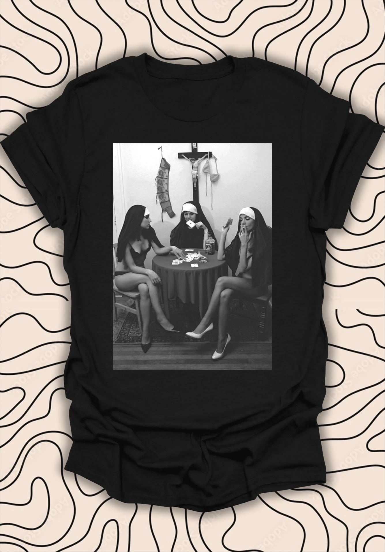 camiseta-nuns-playing-poker-–-camiseta-grafica-ousada-e-divertida-–-camiseta-artistica-para-presente-unissex-masculina-e-feminina