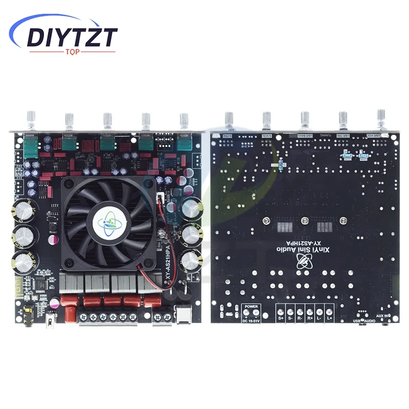 XY-AS21HPA Bluetooth High-Power Digital Verstärker Bord 2,1 Kanal Subwoofer 300 W * 2 + 600 W Dual TPA3255 Amplificador
