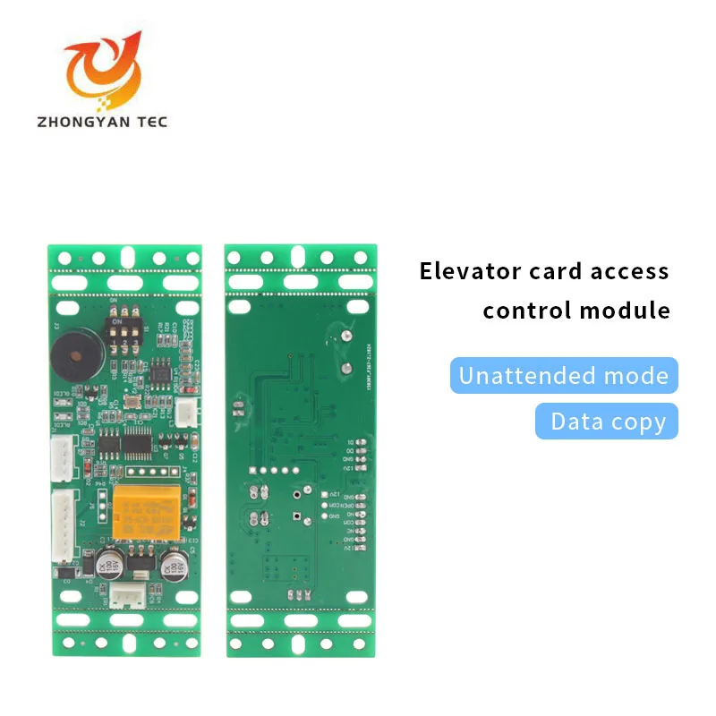 

Smart Card Reader Module RFID Radio 125Khz EM4100 ID Card Module Wiegand Output Elevator Swipe Card Door Control Module