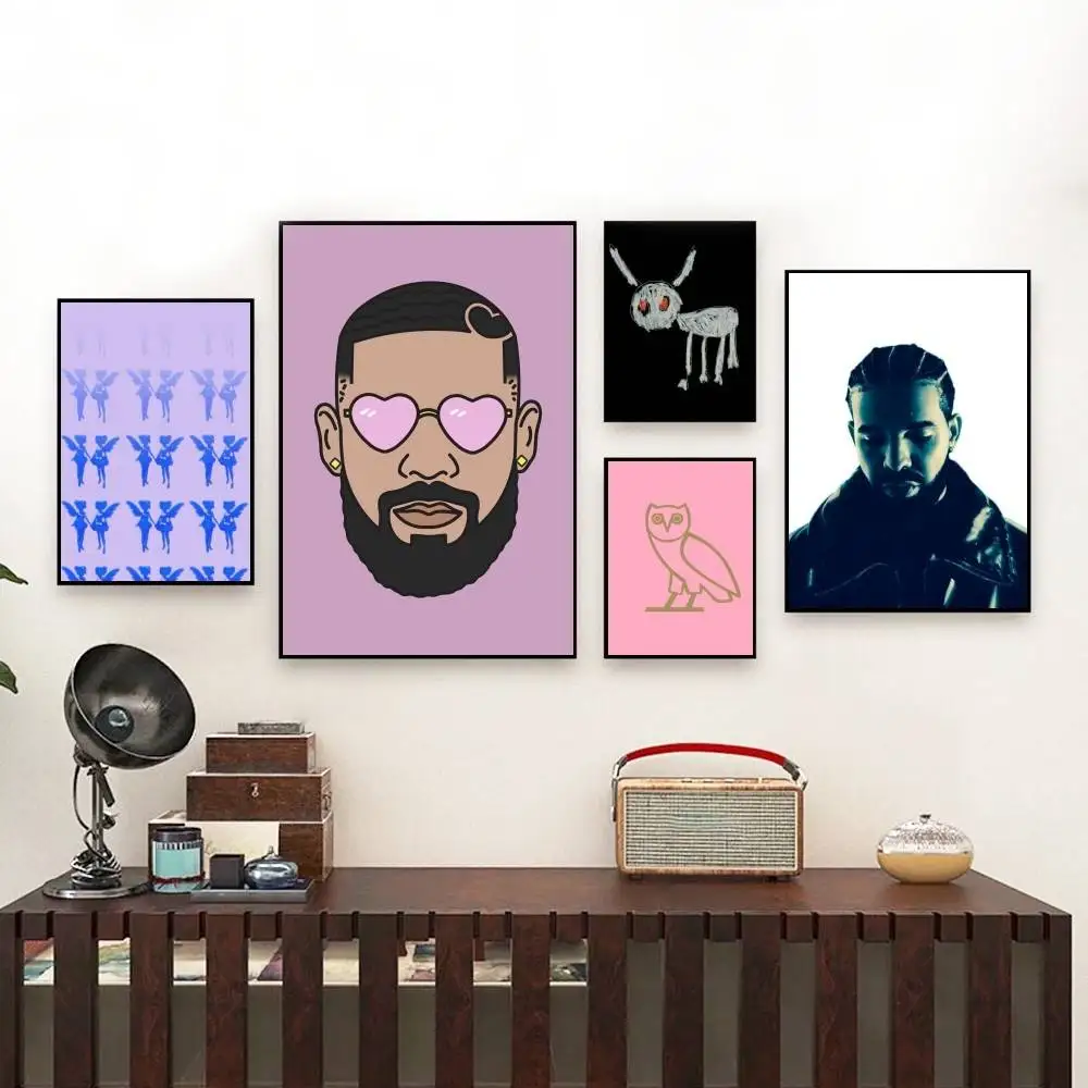 

D-Drake Poster Perfect Space Sticker Self Adhesive for Office Home Theater Wall Art Decor Fancy Gift