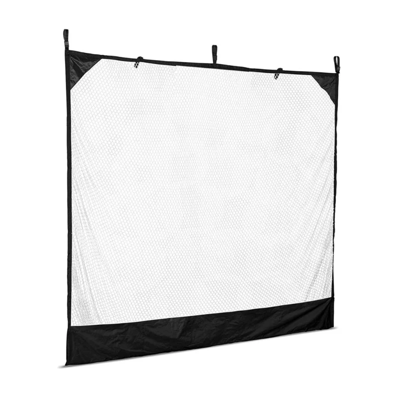 Golf Hitting Net for Home Swing Practice, 90 x 84 in Polyester Ball Stop Net for Garage Backyard Lawn and Basement Daily 24BD
