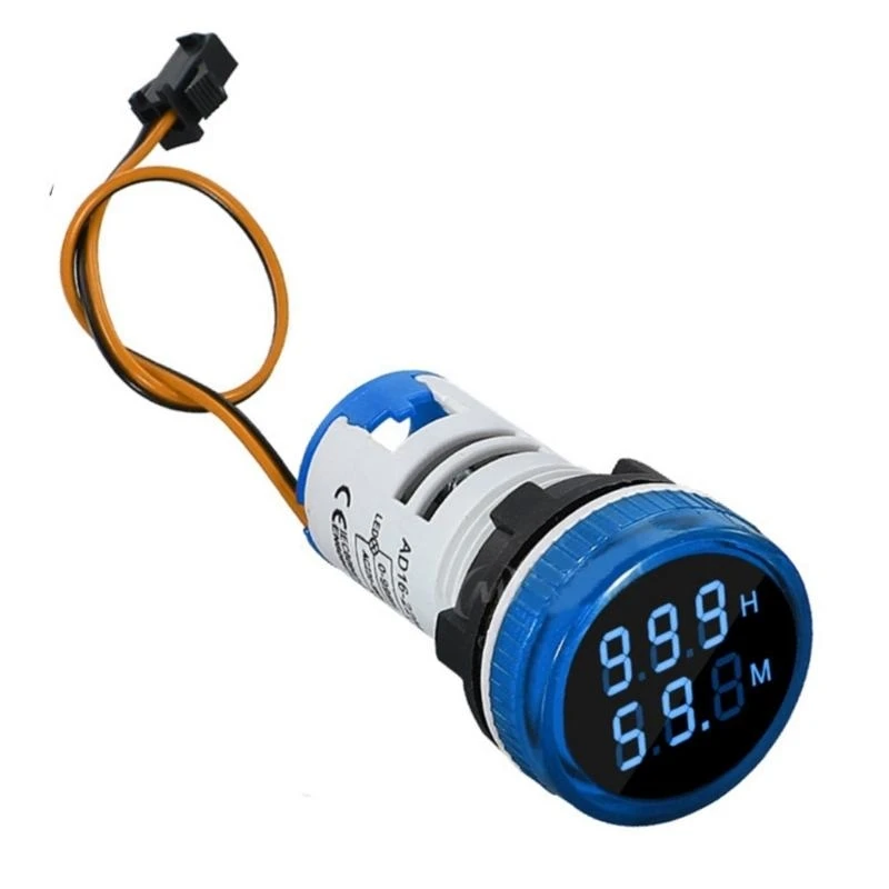 N5KC Easy to Read Large Screen Round Digital Timer Small Circular Digital Timer Plastic for Cooking Training & Research