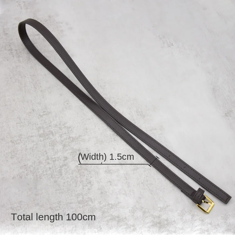 

Women's bag with chain modification crossbody armpit leather wide shoulder strap replaced with original shoulder strap