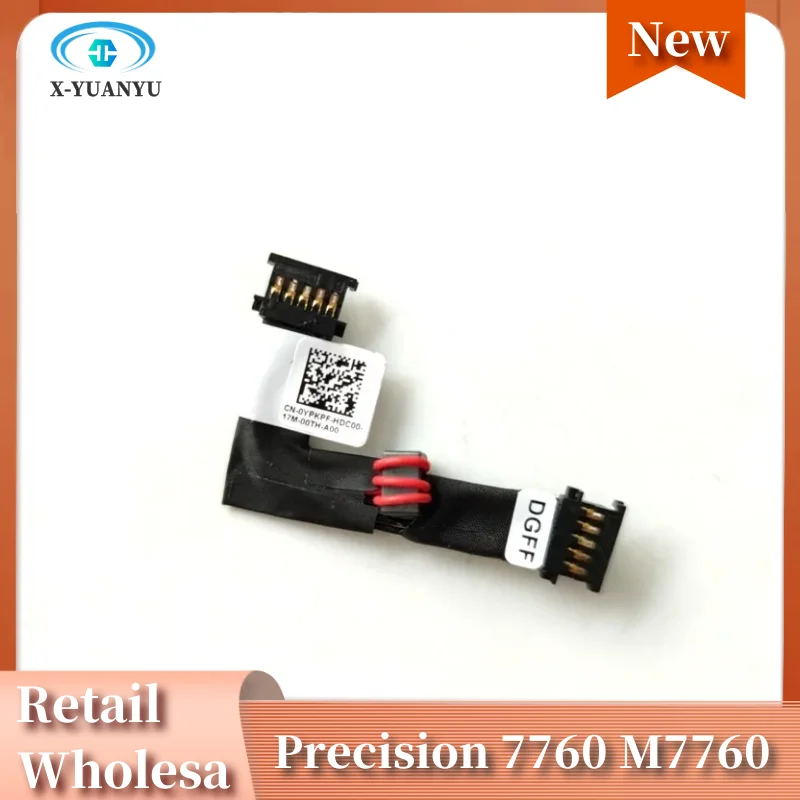 Novo para dell precision 7760 m7760 dgff cabo conector linha de fio 0ypkpf ypkpf