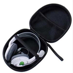 Bolsa de almacenamiento de auriculares Exquisito exquisito de mano conveniente, práctica, fácil de usar, las cajas de almacenamiento de auriculares de simplicidad moderna 12 Best Bols de auriculares de ventas - №5