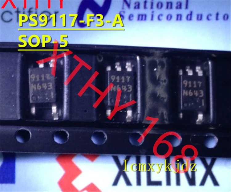 5Pcs/Lot  PS9117  PS9117-F3-AX PS9117-V-F3-AX SOP-5 New Oiginal 