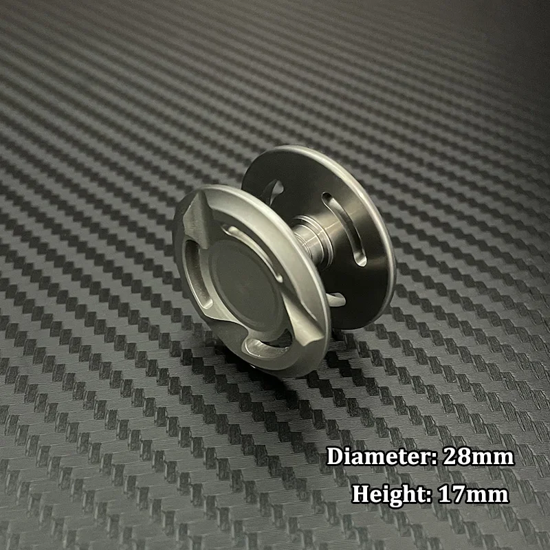 Hellbound Stainless Steel Pair Lock R188 Bearing Accessories Fidget Spinner Cap EDC Fidget Toy Accessories