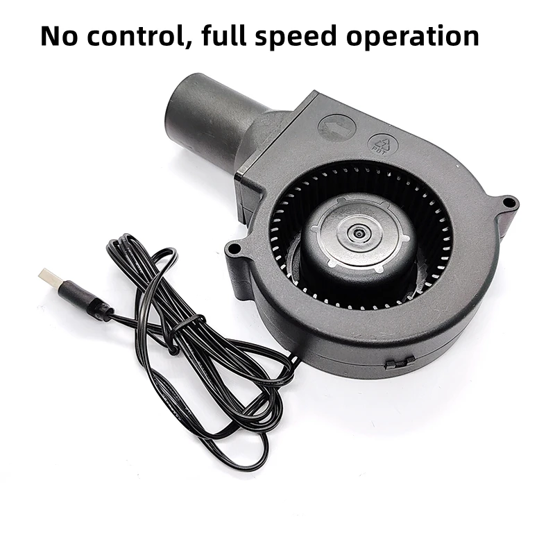 Turbo Blower USB 5V Per Barbecue E Campeggio: Ventola Con Regolatore Di Velocità, Ricarica USB, Compatta E Resistente Al Calore Per Grigliate
